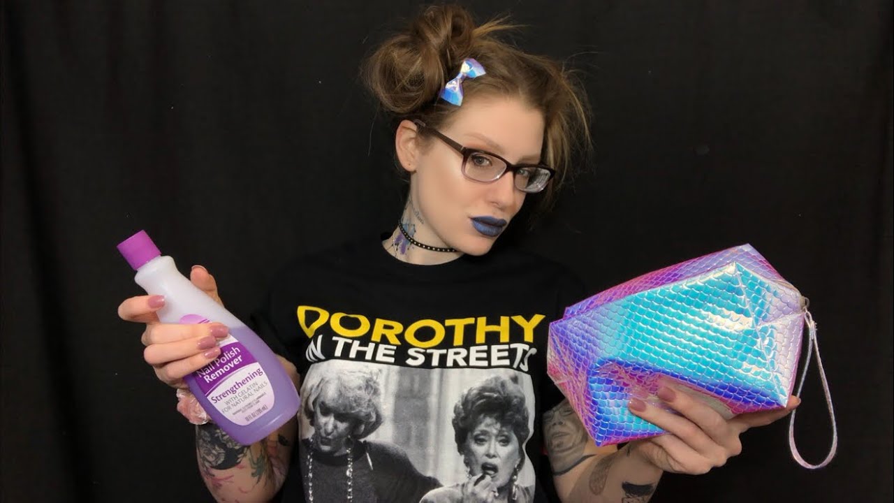 ASMR Edgy Teen Sister RP | Full Manicure, Paint, & ATTITUDE ~*