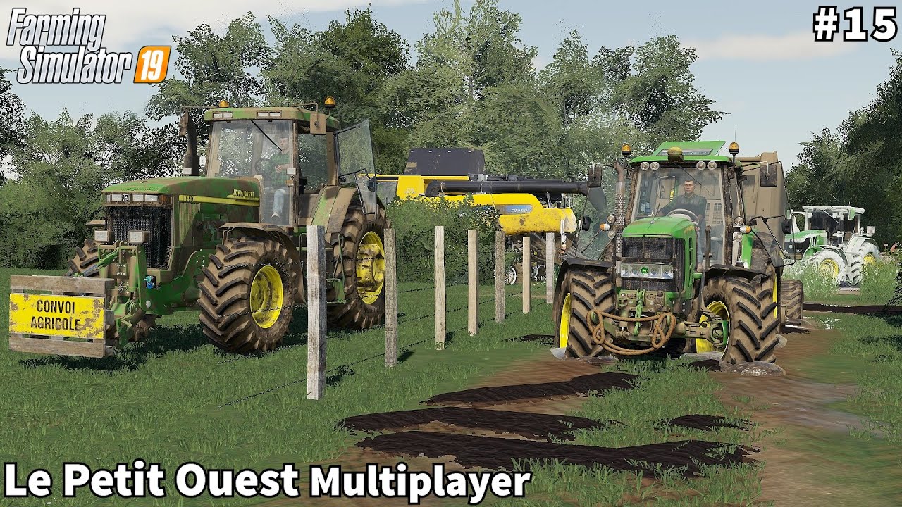 🇫🇷 Transporting Cows, Liming, Barley Harvesting 🇫🇷│Le Petit Ouest│FS 19│Timelapse#15