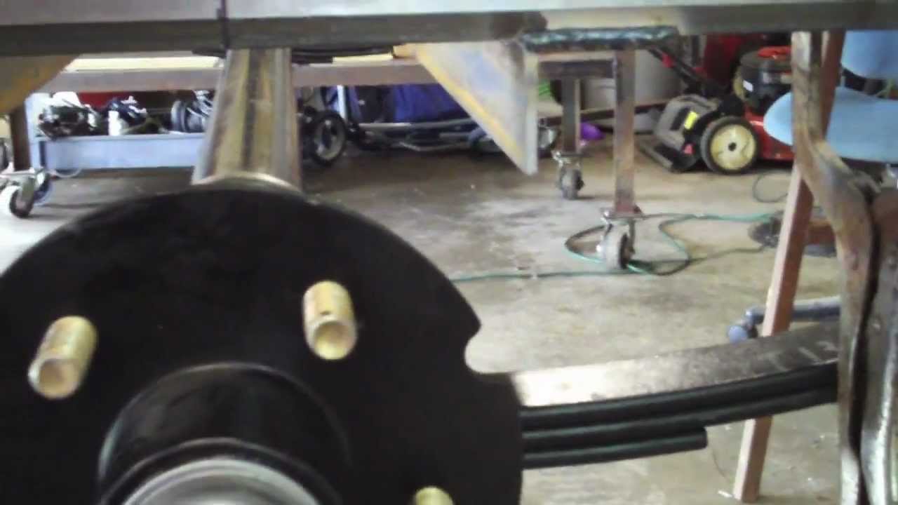 How to Build a Utility Trailer Part 7 Mounting Fenders and Potential Problems