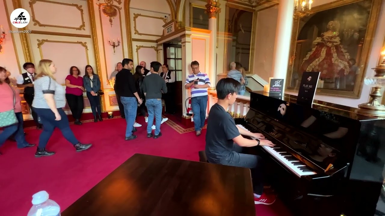 Playing All I Ask Of You at Phantom of the Opera | Cole Lam