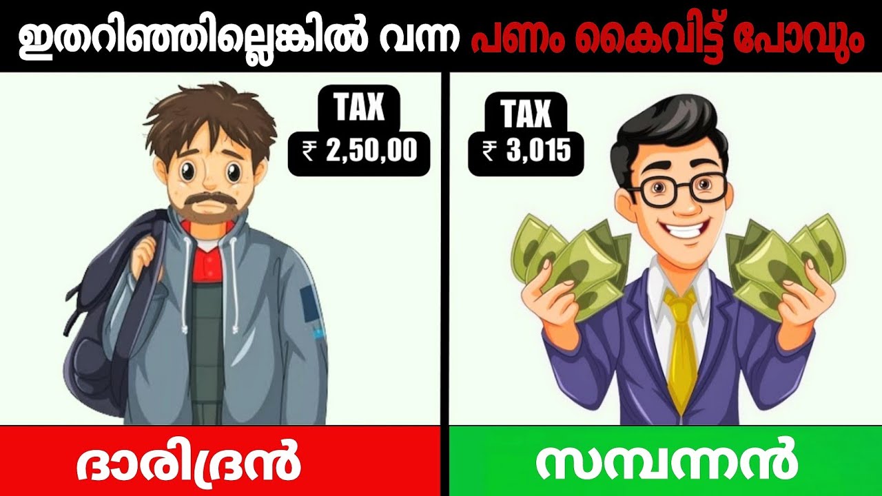 TAX TRAPS OF MIDDLE CLASS | Income Tax Planning for Beginners in Malayalam | WEALTH SCHOOL