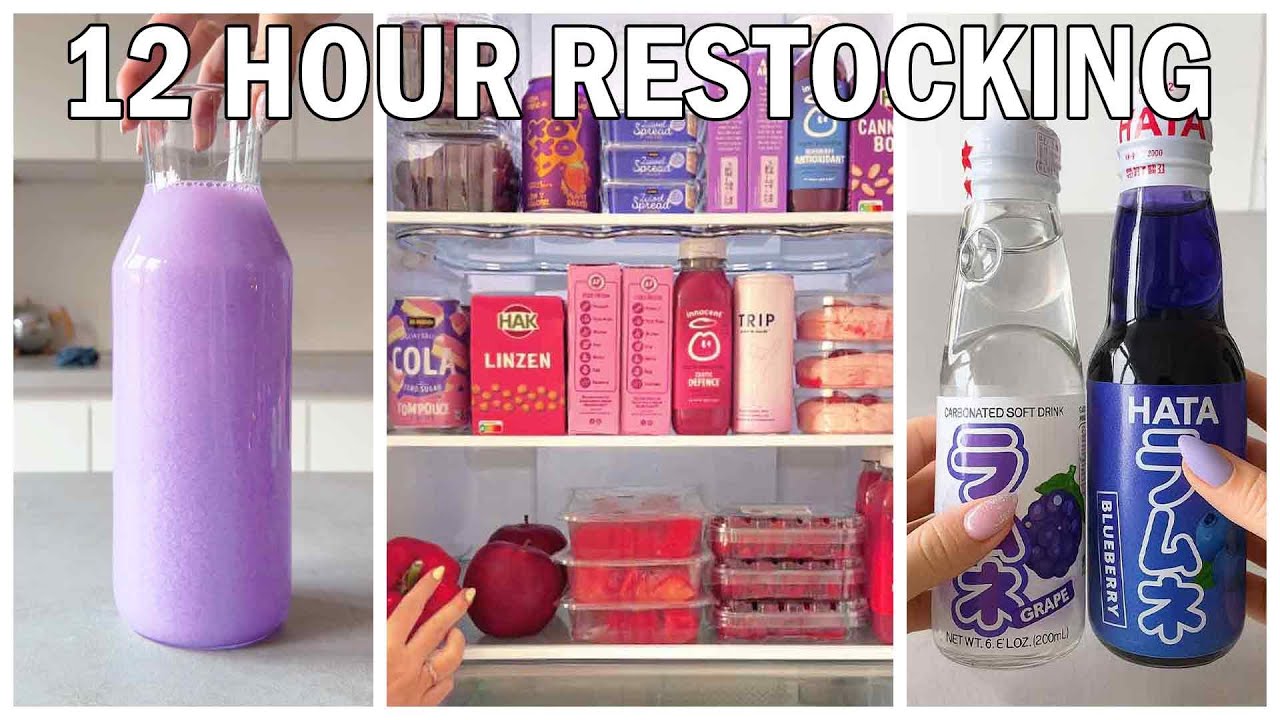 12 Hours of Satisfying Restocking ASMR ✨ | Aesthetic Organizing & Cleaning To Help You Sleep