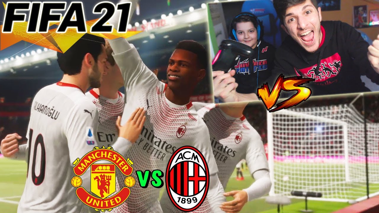 MANCHESTER UNITED vs MILAN - OTTAVI EUROPA LEAGUE! - Fifa 21