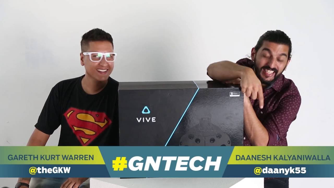 HTC Vive: Unboxing and First Impressions