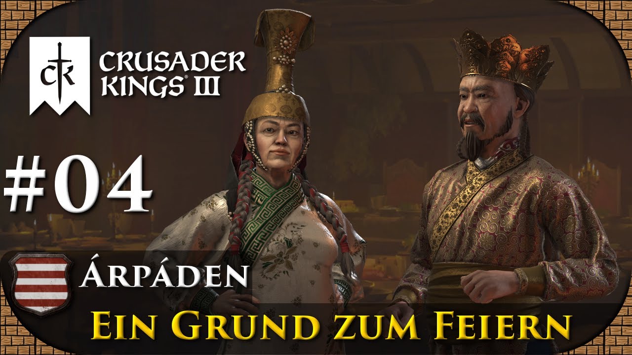 👑 Crusader Kings 3: Die Árpáden #04 - Ein Grund zum Feiern (Let's Play,Die Árpáden,🇩🇪 Deutsch)