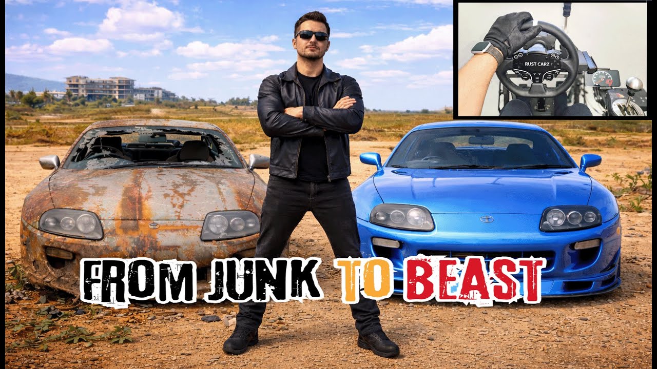 2JZ Toyota Supra MK4 Rebuild – From Junk to Beast | Forza Horizon 5
