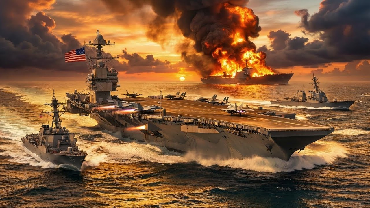 US Deploys USS Gerald R Ford CVN-78 to Middle East | America Largest Aircraft Carrier Military Power