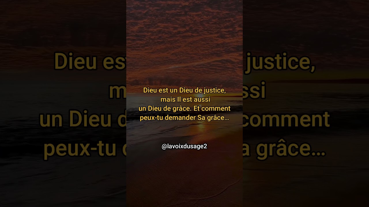 Tu refuses de pardonner, mais tu veux que Dieu t’ouvre les cieux