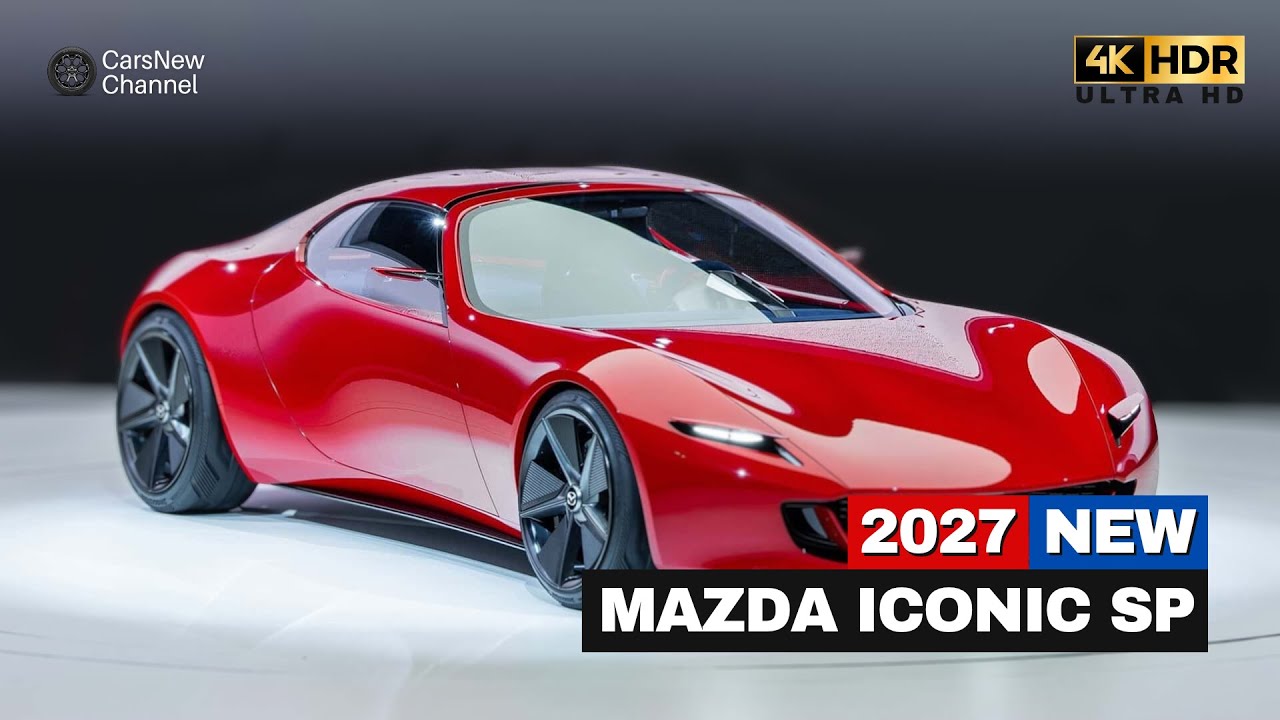 Mazda Iconic SP 2027 zaprezentowana: Rotary Spirit odrodzony na nową erę