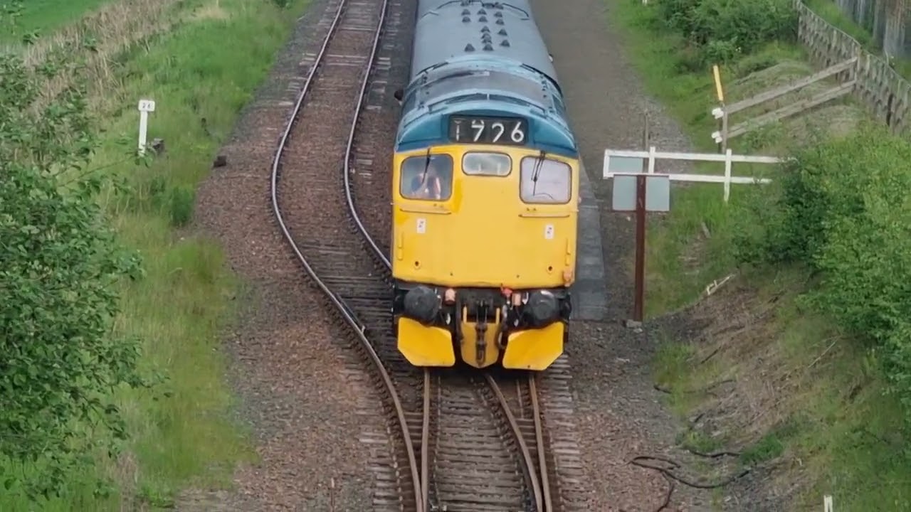 Locomotives & BKR Train At Manuel Jn On 26/5/23