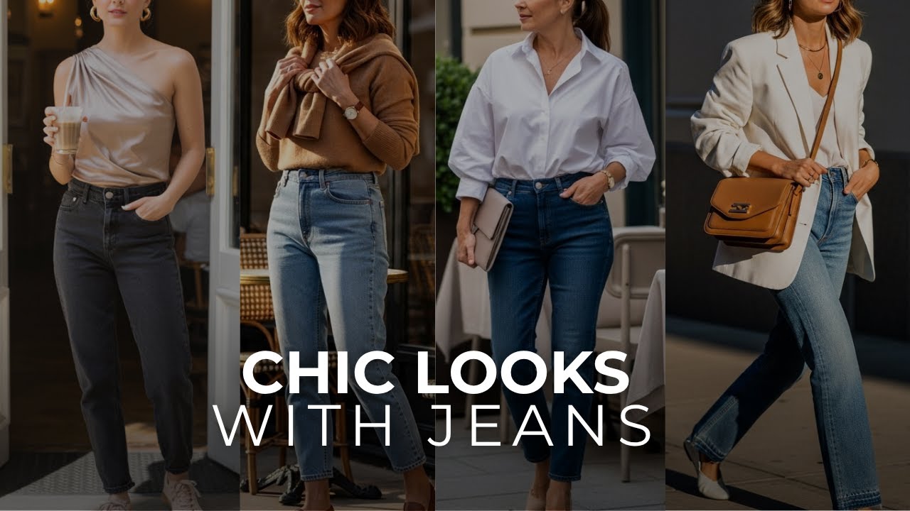 11 Chic Jeans Outfit Ideas That Look Expensive ( Easy To Copy! )