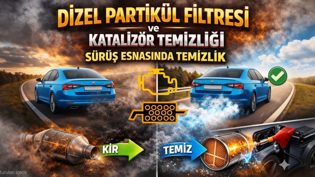 Sürüş esnasında Partikül Filtresi (Dizel) &  Katalizör (Benzin) Temizliği | DevirSaati