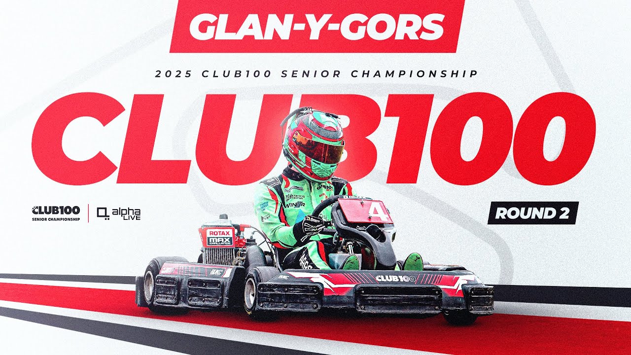 2025 CLUB100 Senior Championship Round 2 | Glan-Y-Gors | Livestream