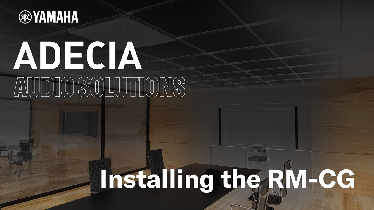 ADECIA AUDIO SOLUTIONS: Installing the RM-CG