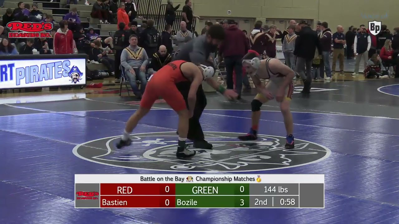 Cole Bozile vs Blakelee Bastien | 2025 Battle on the Bay Finals 144lbs