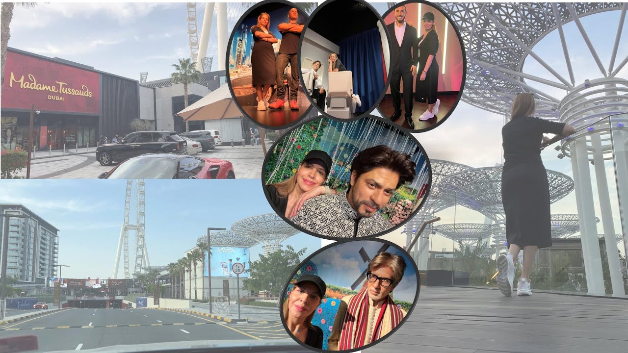 Bluewater Island & Madame Tussauds _Dubai #dubaitourism #bluewatersisland #madametussauds #dubai