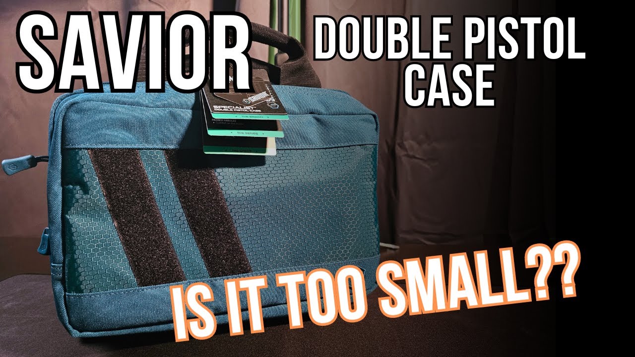 Savior Specialist Double Pistol Case - Too Small or Just Right?