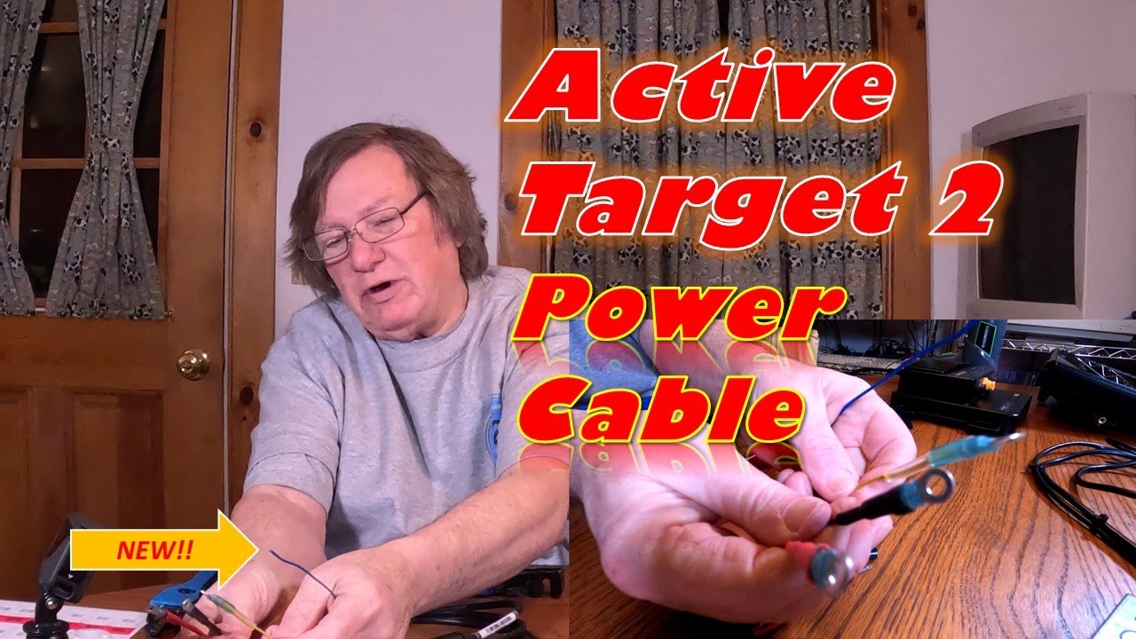 Active Target 2 Power Cable with the Sync Wire