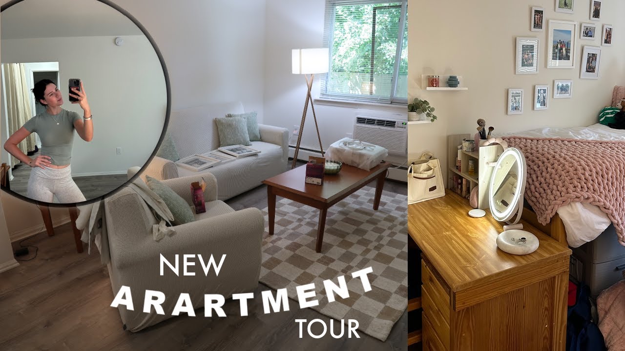 moving into my first college apartment!!