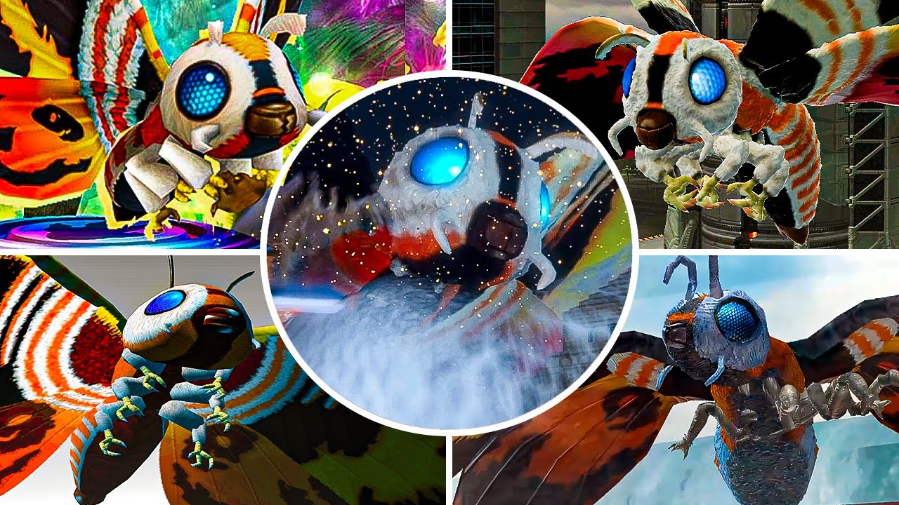Evolution of Mothra in Godzilla Games (1986 - 2024)