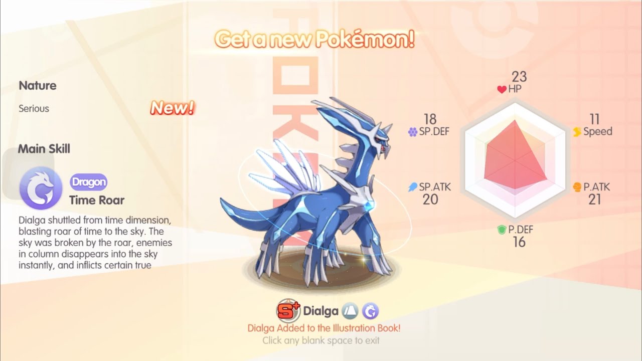 FREE DMNDS NEW GIFT CODE Pocket Incoming GACHA DIALGA & S Pokémons | MEGAMON CODE/ POCKET ARENA CODE