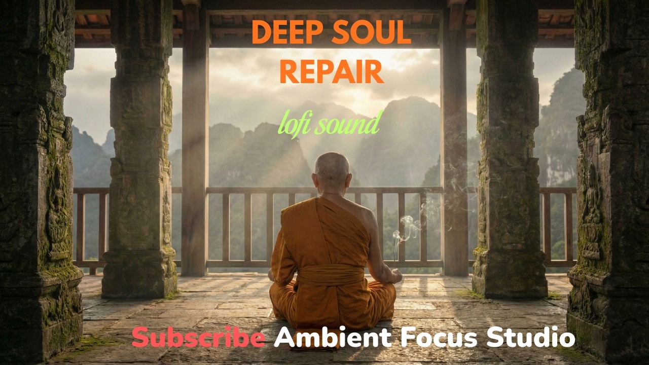 Healing Deep Soul | Tranquil Zen Music & Sleep Soundscape