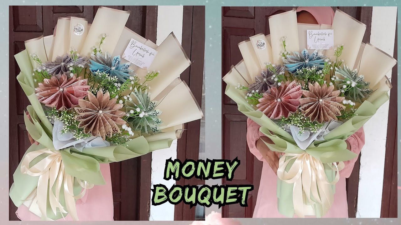 BUKET UANG Model terbaru 2023 | BUKET UANG BENTUK BUNGA | NEW MONEY BOUQUET