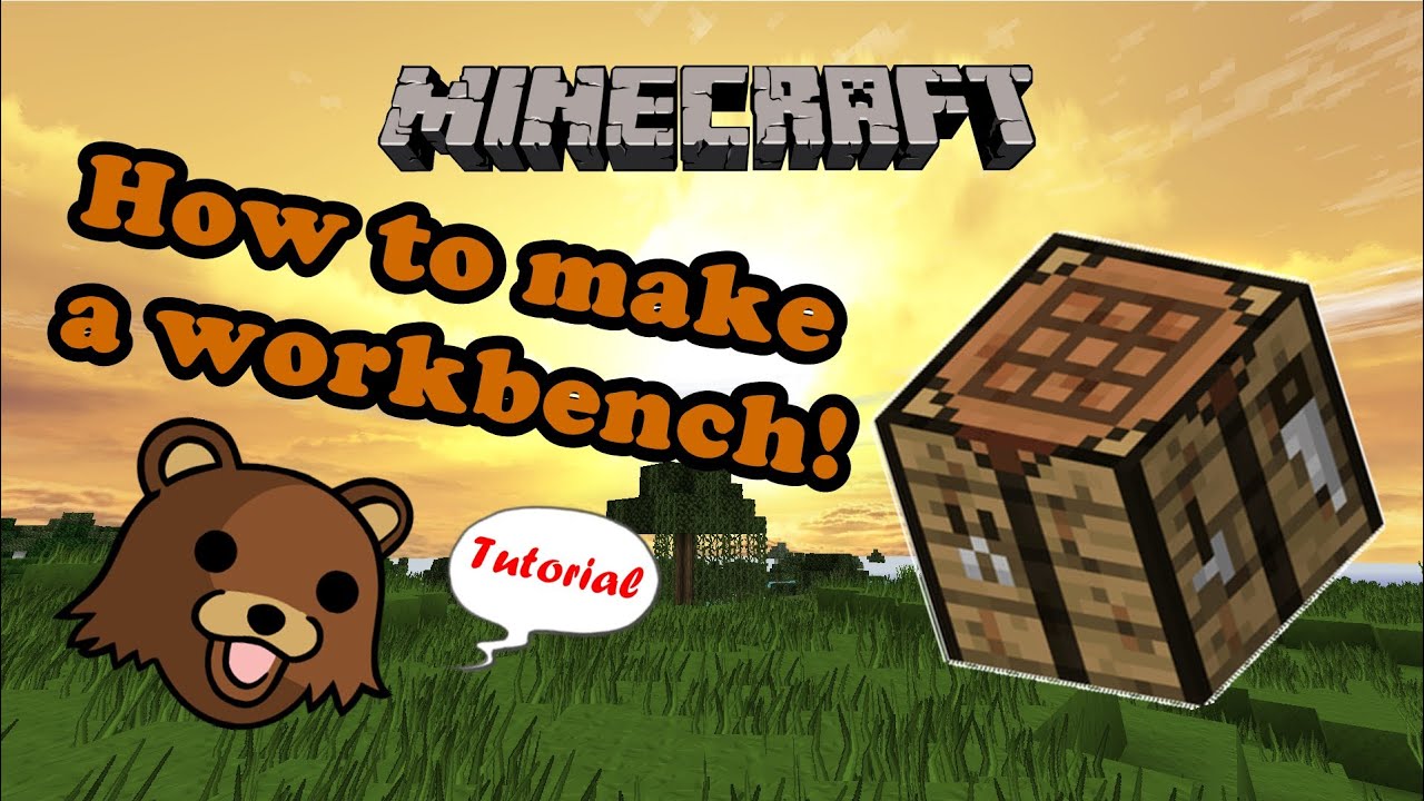How to make a workbench! | Tutorial | Minecraft | HD