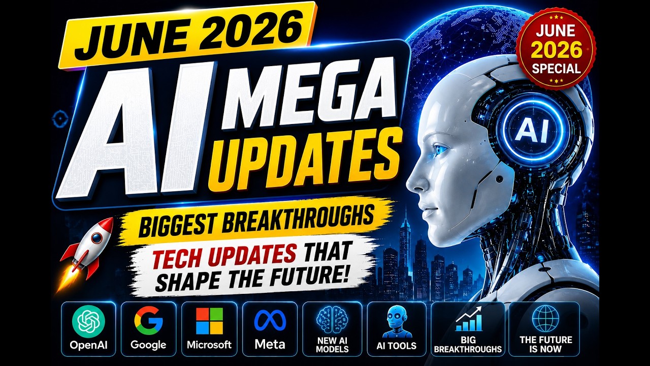 June 2026 AI Mega Updates | Biggest AI Breakthroughs That Will Change the Future
