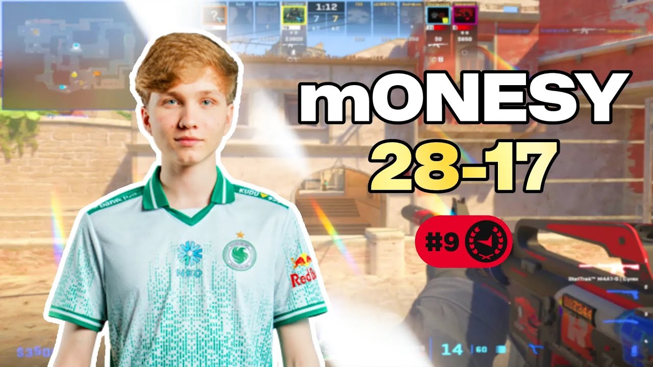 M0NESY 28-17 EU FACEIT POV (Mirage) | 4268 ELO