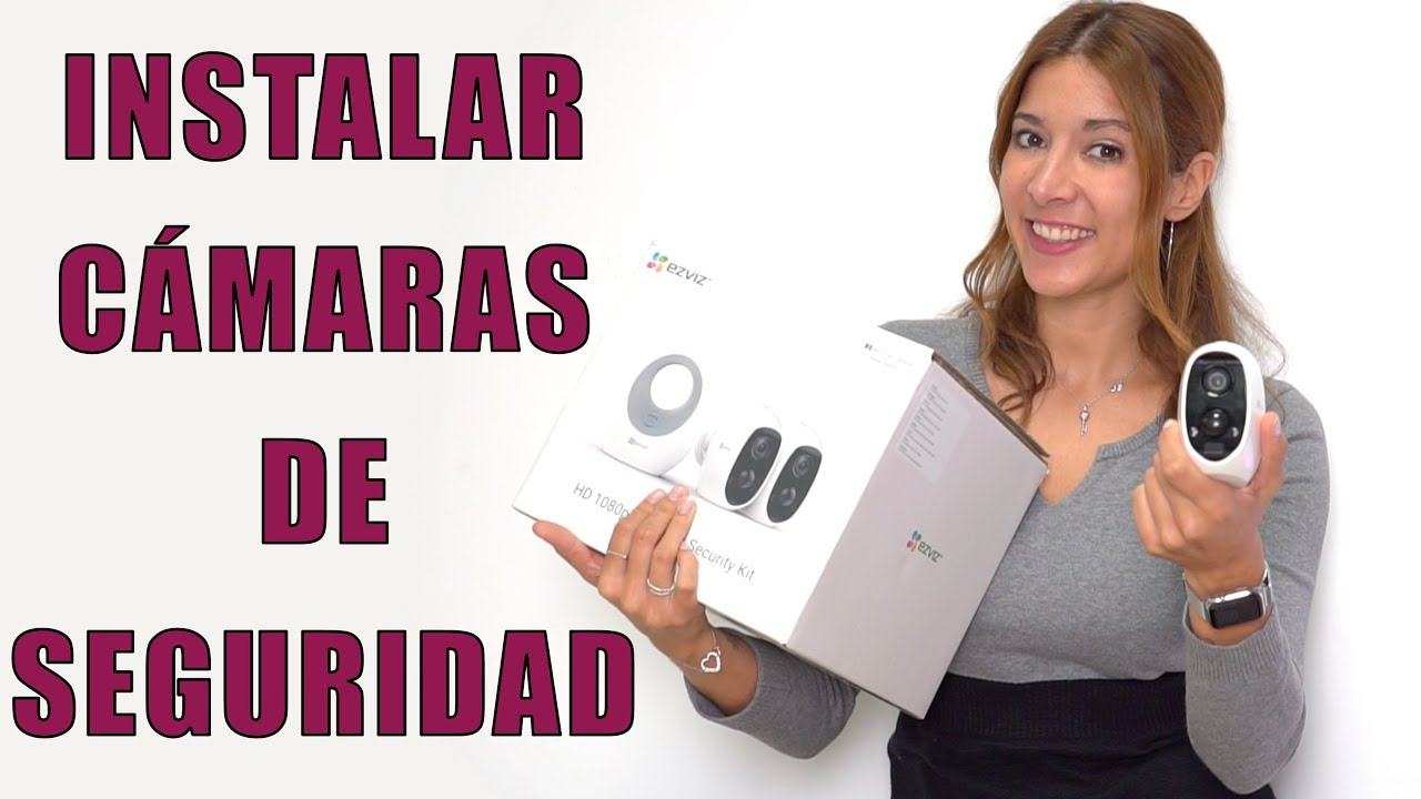 Cómo instalar CÁMARAS DE SEGURIDAD en casa FÁCIL y BARATO🚨 EZVIZ C3A DUO SETUP