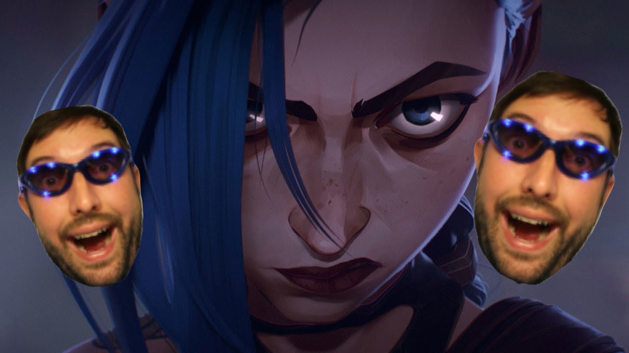 avahir nie wytrzymuje na widok jinx z Arcane 😳