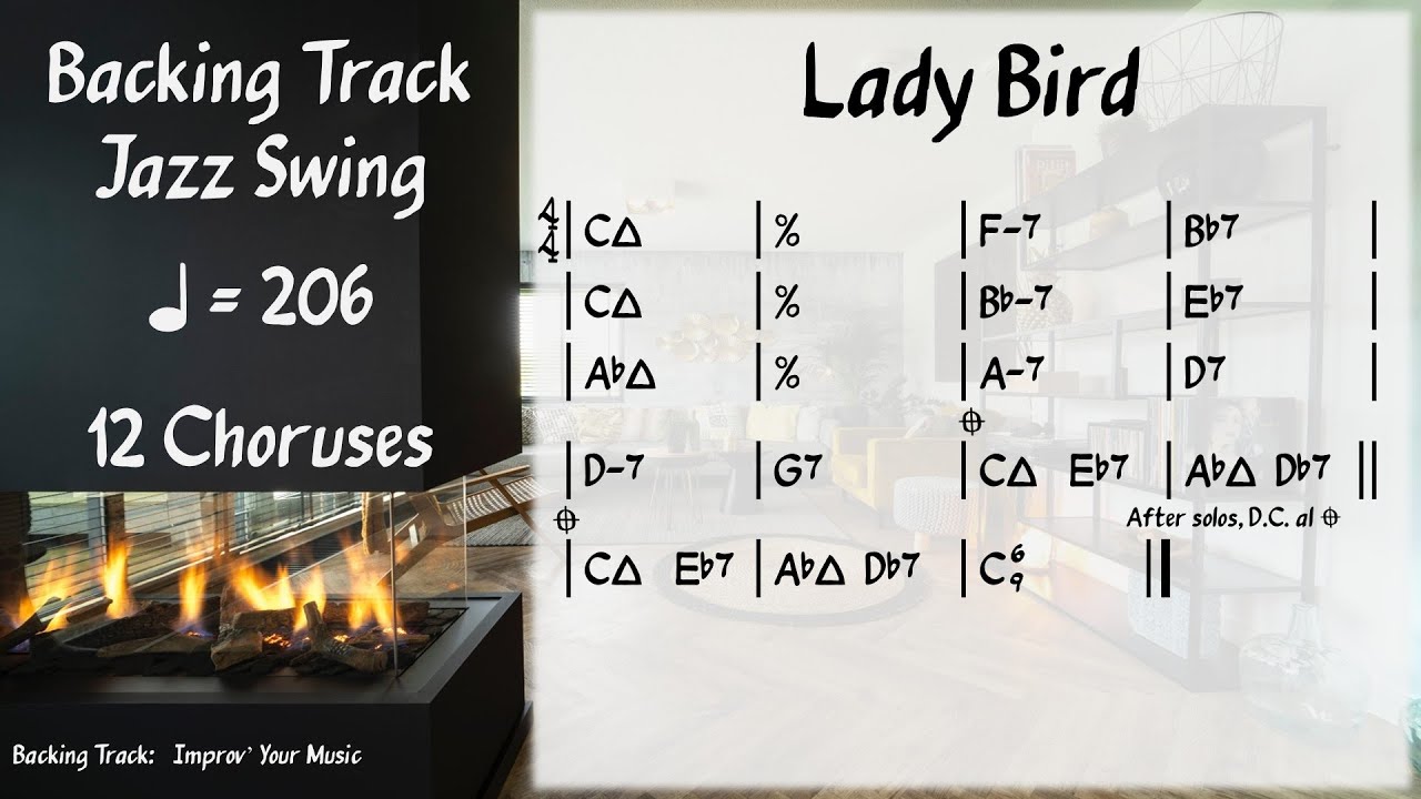 Lady Bird (206 BPM) - Backing Track