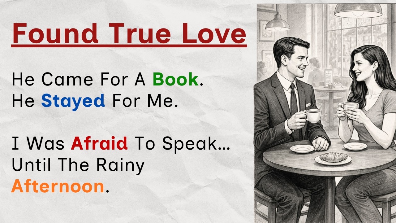 Learn English Through Stories Level 3 ✅ I FOUND TRUE LOVE ✅ English Listening Practice A1