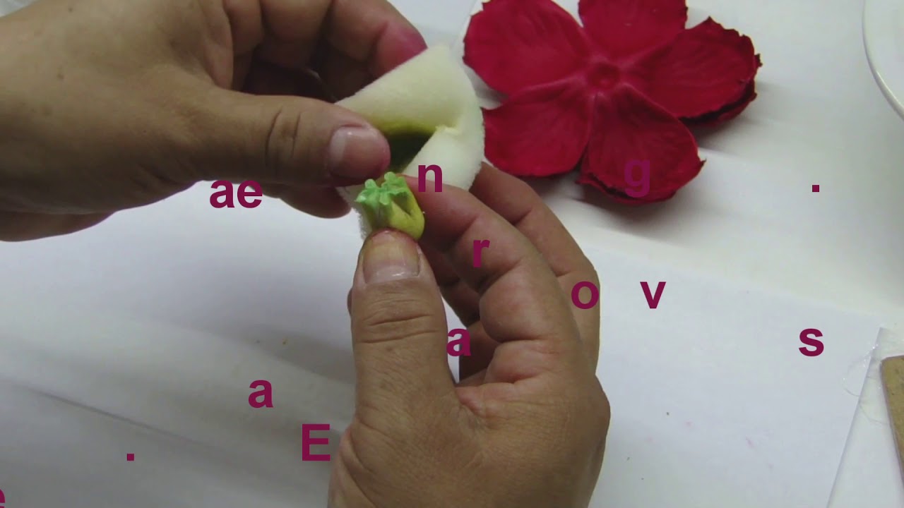 Serie peineta amapola  1/3