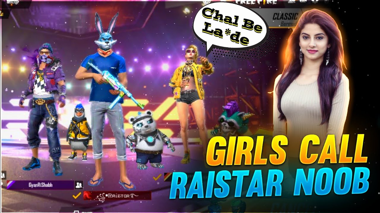 GRANDMASTER GIRLS CALL RAISTAR & GYAN RISHABH NOOB 😂 1 VS 4