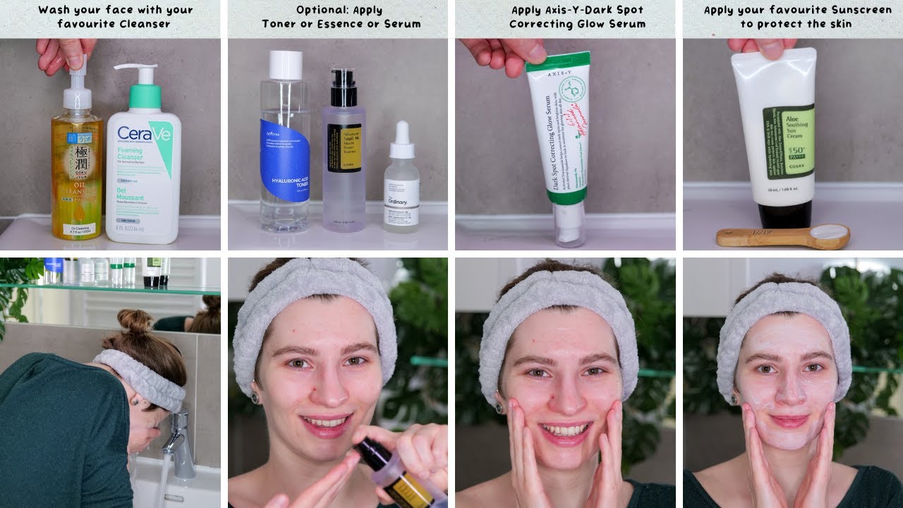 How to use AXIS - Y Dark Spot Correcting Glow Serum