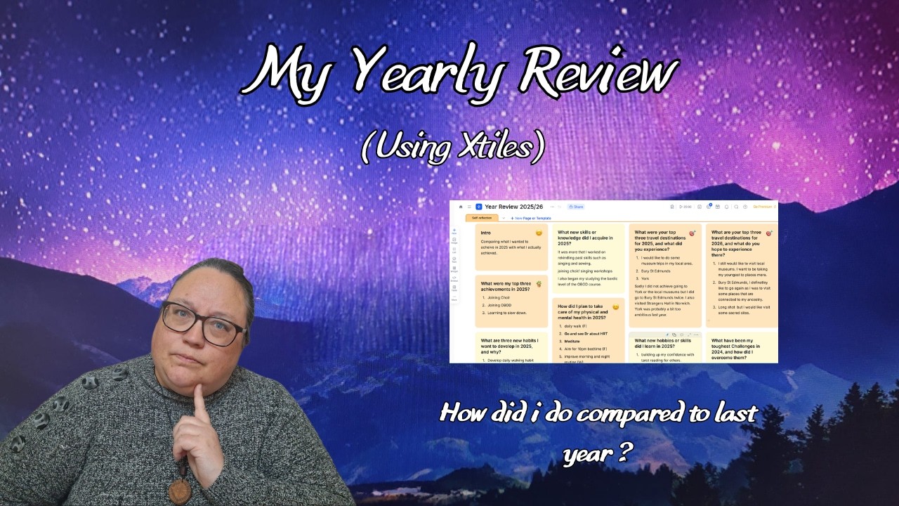 My yearly review (using Xtiles)