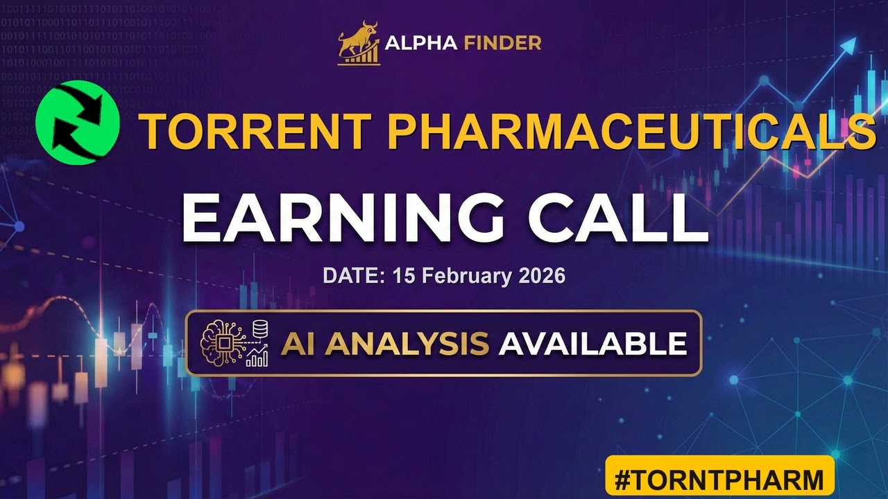 Torrent Pharmaceuticals Limited | TORNTPHARM | Earning Call | Alfa Finder