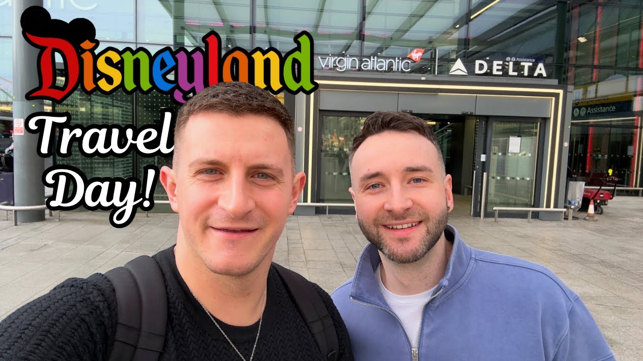 Disneyland California Vlog | Travel Day | Virgin Atlantic | Sheraton Park Hotel Anaheim