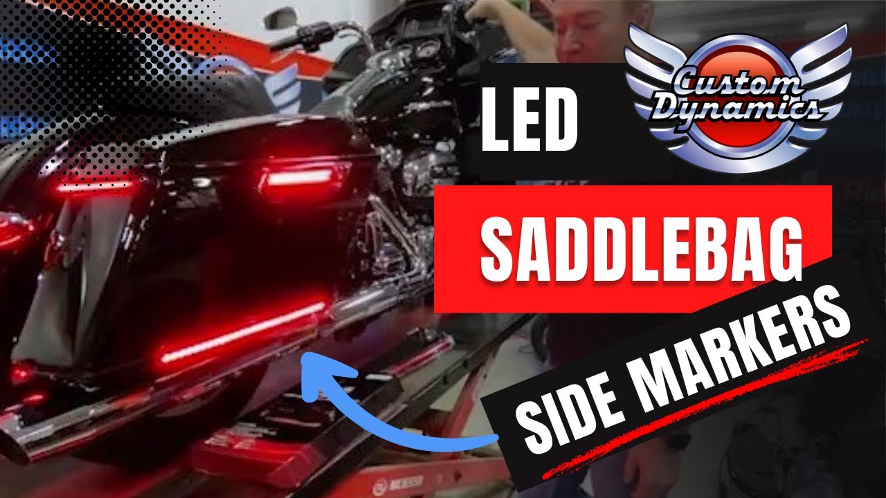Saddlebag LED Side Marker Lights for Harley-Davidson&reg; Baggers