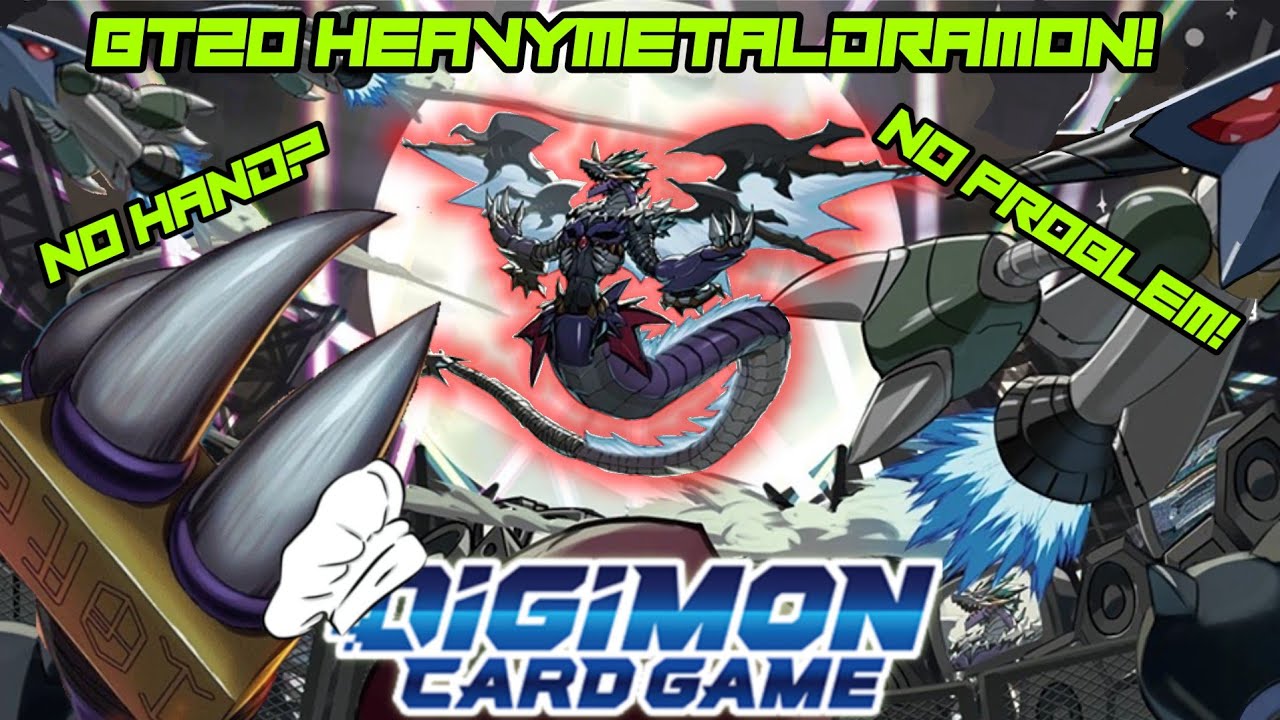 Пора зажигать (снова) с HeavyMetaldramon! [Digimon TCG Sauce Or Loss]