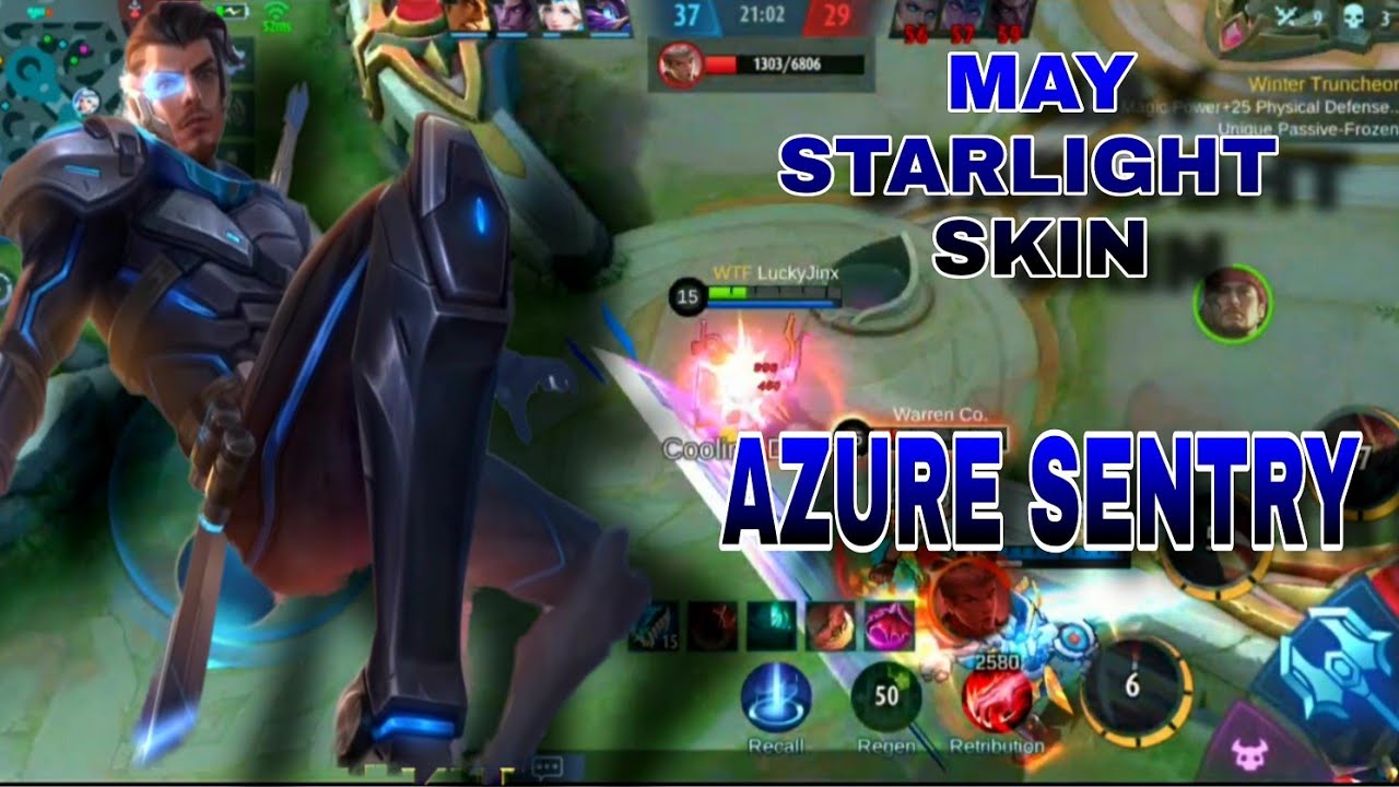 MAY STARLIGHT SKIN | YI SUN-SHIN'S AZURE SENTRY