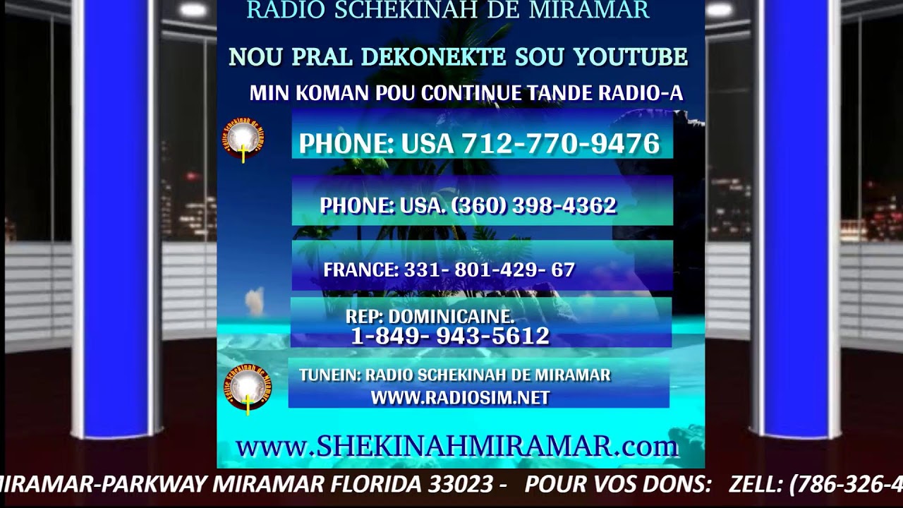 Service de Priere Vendredi soir 02-06-202 | Radio Schekinah
