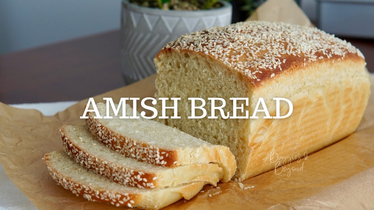 No Knead, Authentic Amish Bread (One Bowl, Plant-based | Vegan)