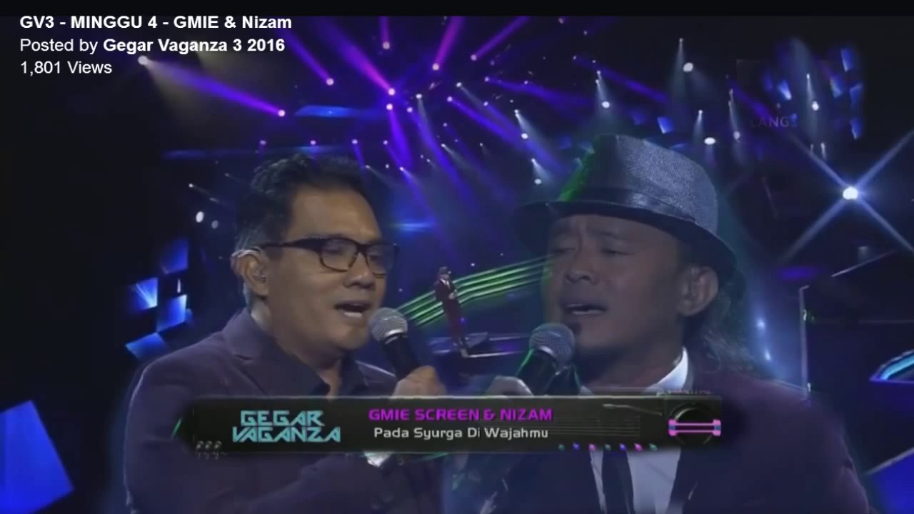 PADA SYURGA DI WAJAHMU - Gmie ft. Nizam (GV2016-3)