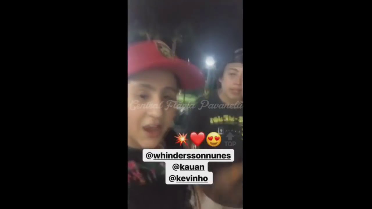 Kevinho se emociona cantando sertanejo para Fl&aacute;via Pavanelli   Stories Fl&aacute;via Pa HD