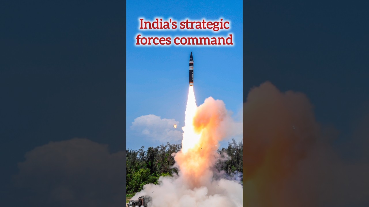 Strategic forces command India's nuclear force #shorts #defencenewsinhindi