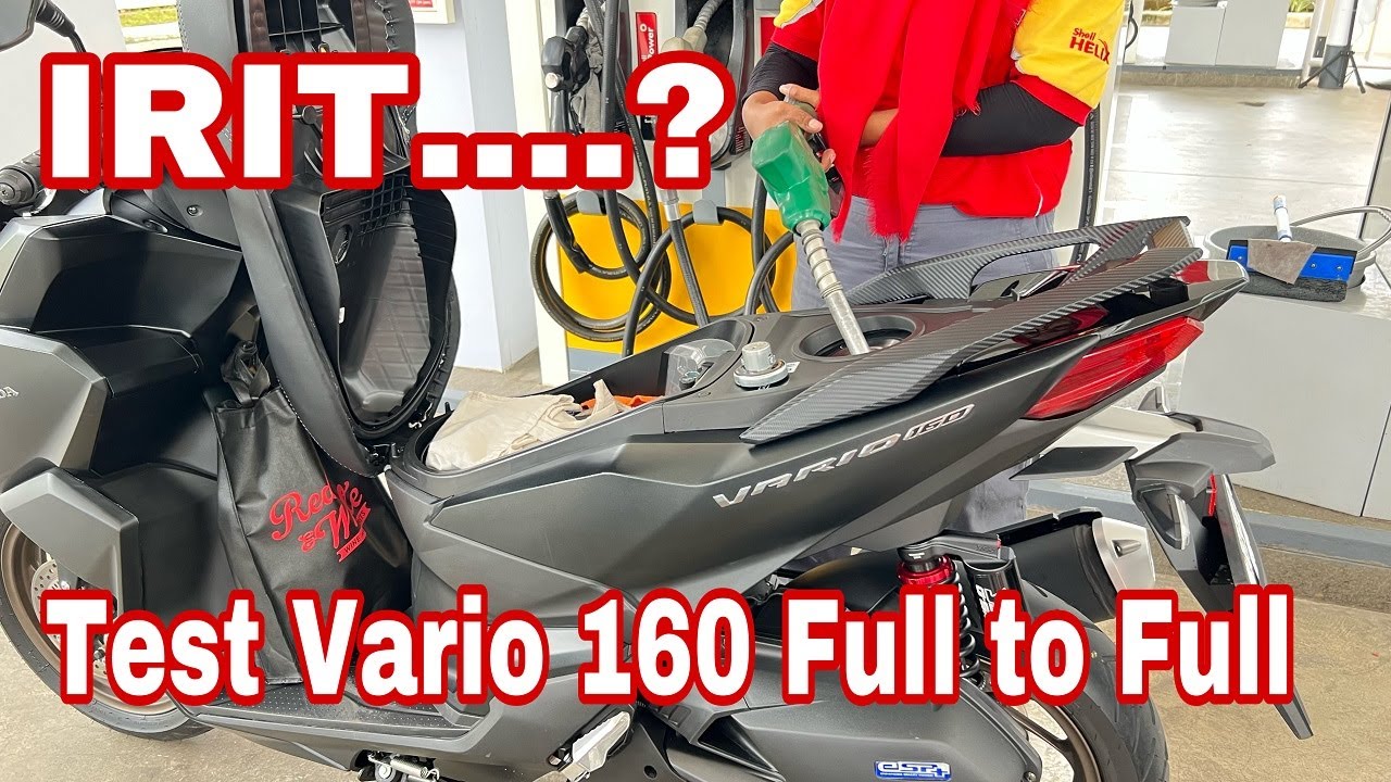 IRIT....? HONDA VARIO 160 TEST FULL TO FULL