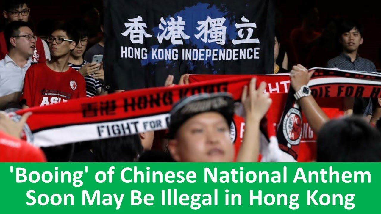 Learn English with VOA News - 'Booing' of Chinese National Anthem Soon May Be Illegal in Hong Kong